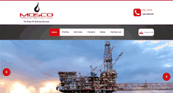 Desktop Screenshot of mosco-eg.com